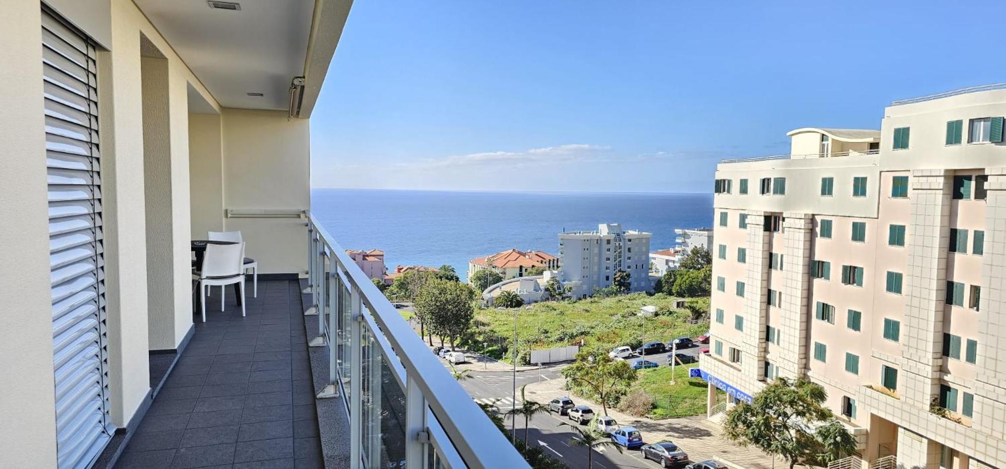 Апартаменты Vista Mar - Ac, Pool & Gym Фуншал Экстерьер фото